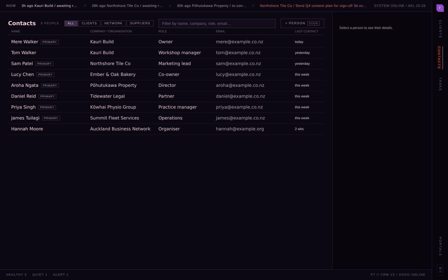 The CRM we run our own business on — screenshot 5